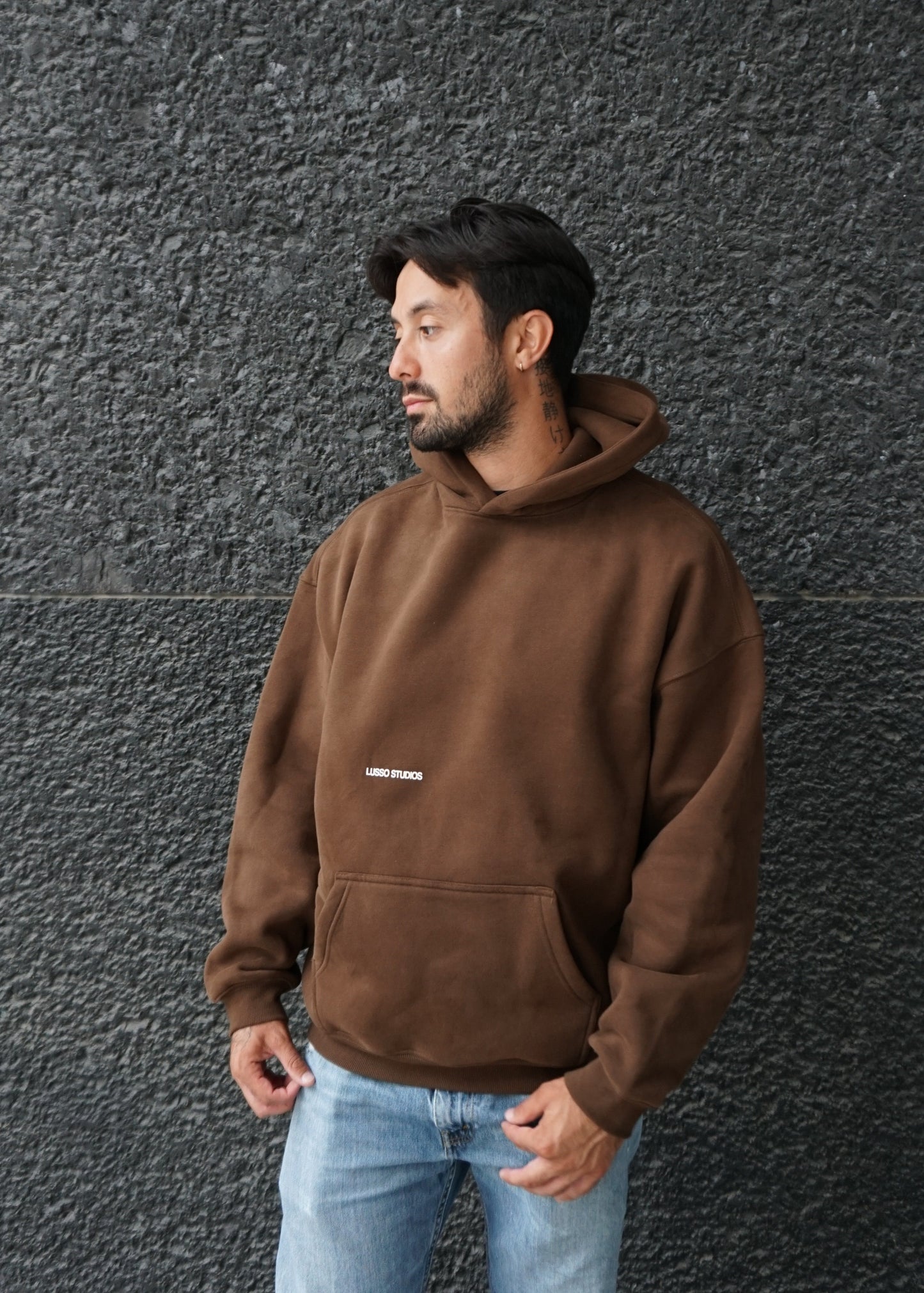 MOCHA BROWN HOODIE